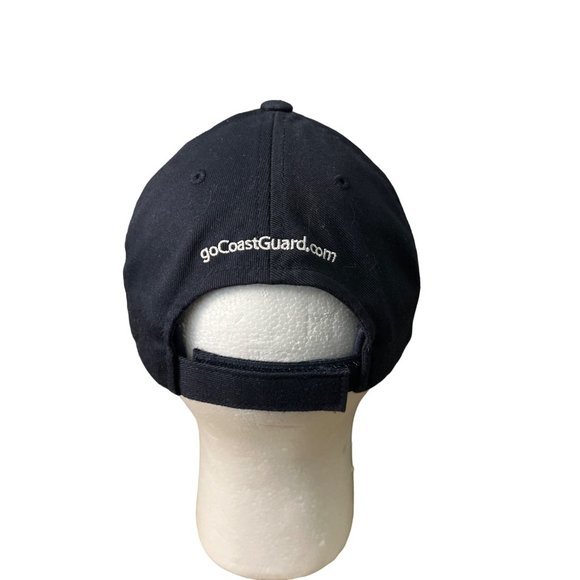 US Coast Guard Adjustable Baseball Trucker Cap‎ Hat Navy Blue - Picture 3 of 7